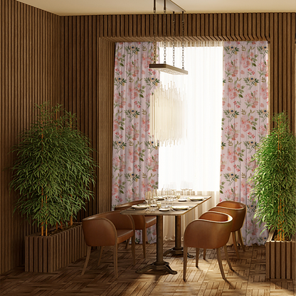 cafe poly custom design curtains
