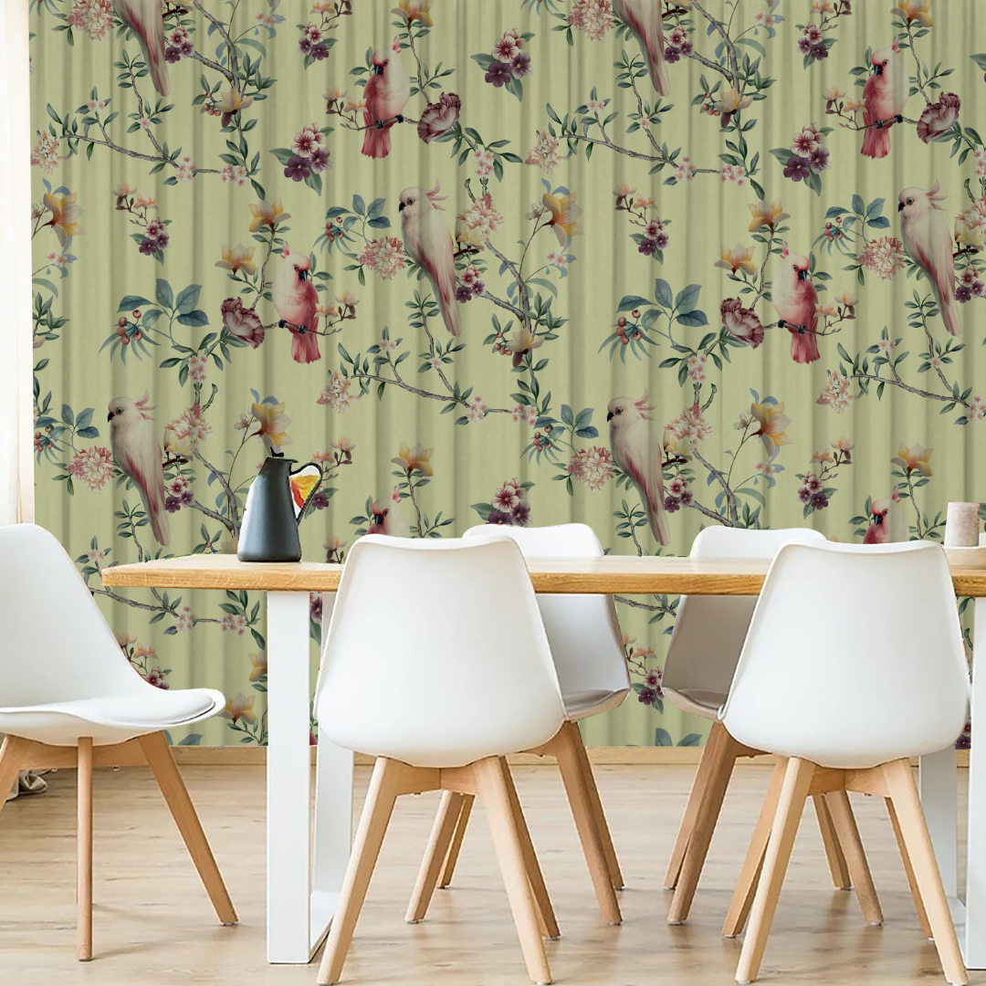 Stella Poly | Curtains | Dining Room